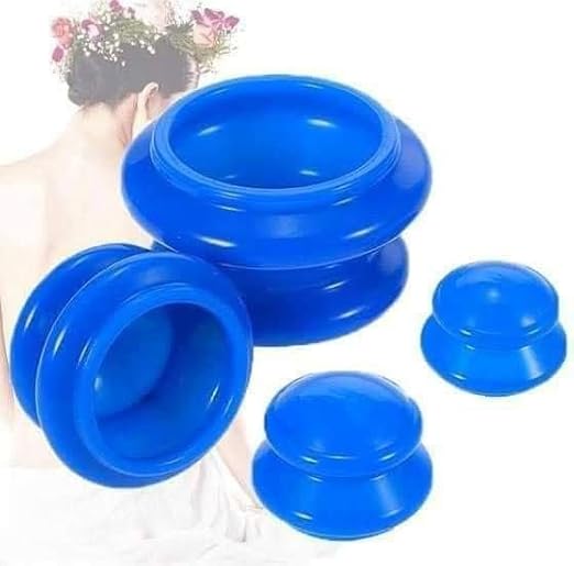 Phyzioline 4 Pieces Chinese Suction Cup physical Therapy